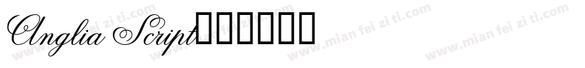 Anglia Script字体转换